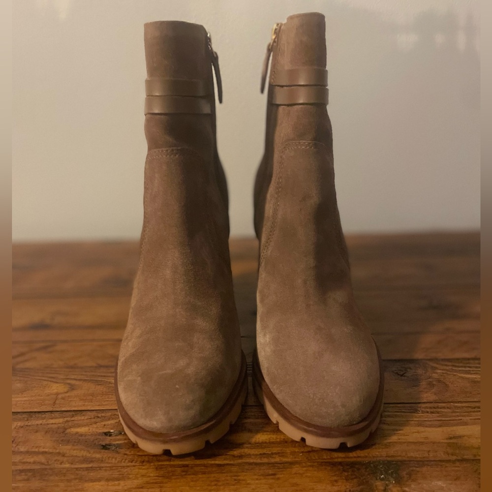 Tory burch Leigh 90mm Lug Sole Bootie